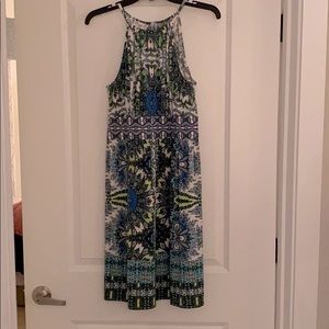 Paisley pattern dress
